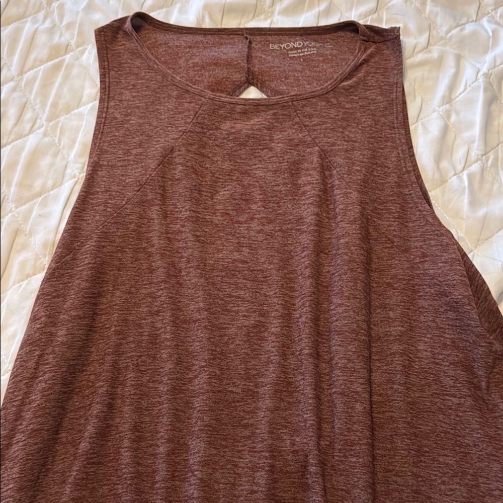 Beyond Yoga Women's Burgundy Tank Top